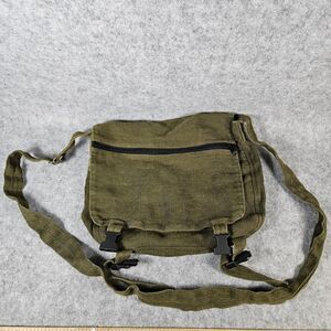 Ecolution Olive Hemp Crossbody Messenger Bag Eco Friendly Natural READ